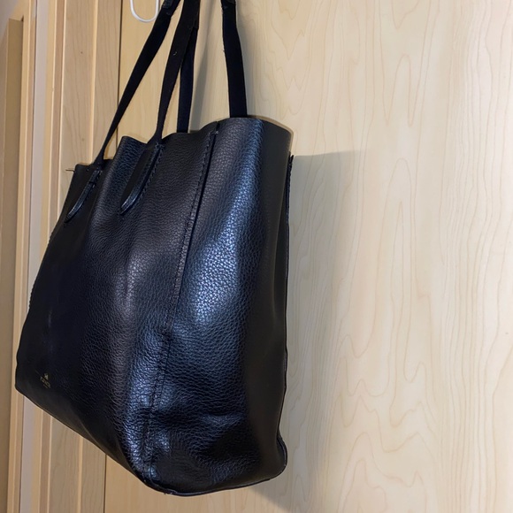 Coach Darby pebbled black leather tote bag - Picture 3 of 16